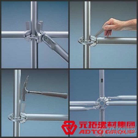 天津盤(pán)扣式腳手架租賃，一噸可以搭建多少立方米架體?