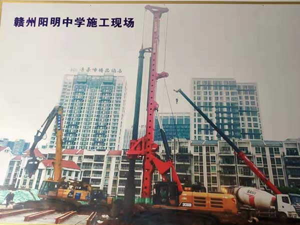 贛州陽明中學(xué)施工